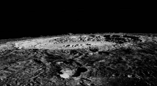 The "Peaks" of Eternal Sun-light (1)
"If we can confirm peaks of eternal light", says Bernard Foing, SMART-1 Project Scientist, "these could be a key locations for possible future lunar outposts". The existence of peaks of eternal light at the poles, that is areas that remain eternally illuminated regardless of seasonal variations, was first predicted in the second half of the nineteenth century by the astronomer Camille Flammarion.
Even if for most of the Moon the length of the day does not vary perceptibly during the course of seasons, this is not the case over the poles, where illumination can vary extensively during the course of the year. The less favourable illumination conditions occur around the Northern Winter Solstice, around 24 January. There are areas at the bottom of near-polar craters that do not see direct sunshine, where ice might potentially be trapped. Also there are areas at higher elevation on the rim of Polar craters that see the Sun more than half of the time. Eventually, there may be areas that are always illuminated!".
Parole chiave: Moon