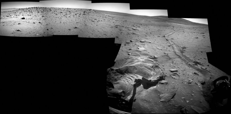 The "End of the Line" - Sol 2148 (Image-Mosaic; credits: Dr M. Faccin - Lunexit Team)
nessun commento
Parole chiave: Mars Panorama - Gusev Crater - Proximities of Home Plate
